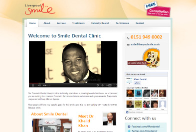 web design liverpool - liverpool smile