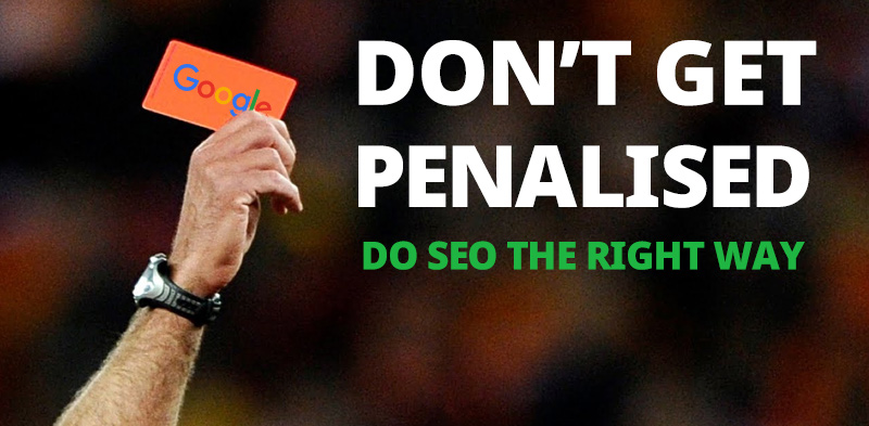 Causes of your Google penalty