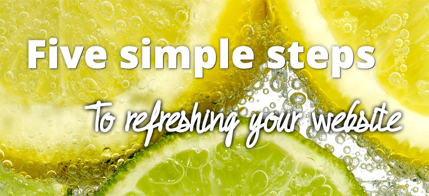 REFRESHING A WEBSITE, THE MOST IMPORTANT FACTORS