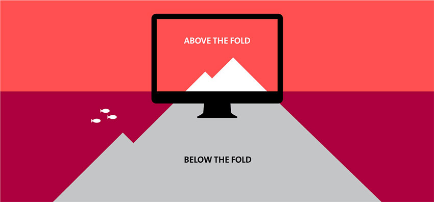 The days of above the fold web design layouts a thing of the past