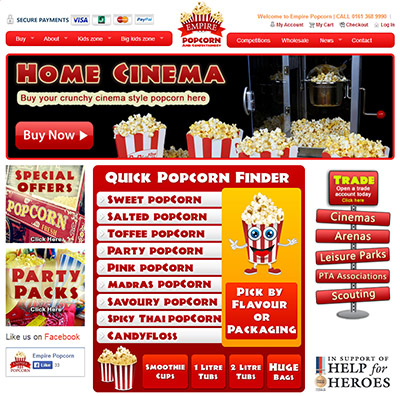 popcorn supplier