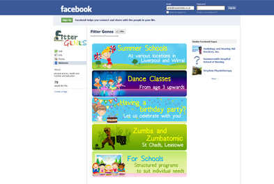 fitter genes facebook business page