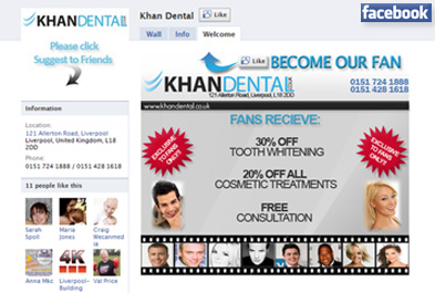 khan dental facebook business page